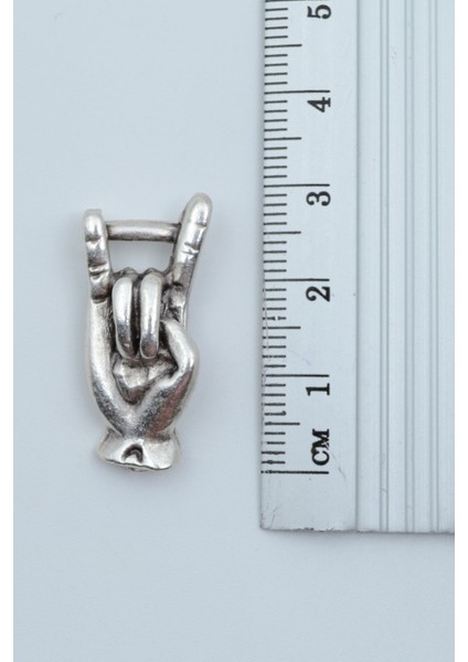 Şeytan Boynuzları - Devil Horns Örme Zincir Kolye fırsatları