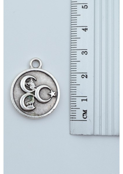 3 Hilal - Ay Yıldız - Kurt- Tuğra Örme Zincir Kolye fırsatları