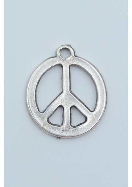 Minimal Barış Sembolü Örme Zincir Kolye modelleri