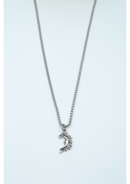 Minimal Ay Dede Örme Zincir Kolye fiyatları