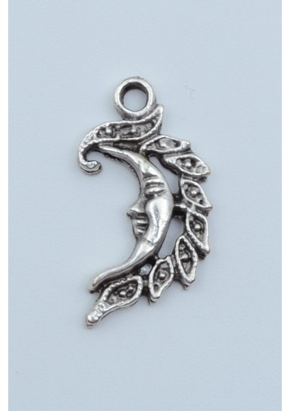 Minimal Ay Dede Örme Zincir Kolye modelleri