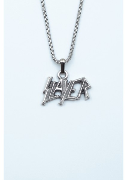 Slayer Örme Zincir Kolye