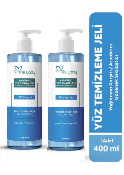 Arındırıcı & Yüz Temizleme Jeli 400 ml
