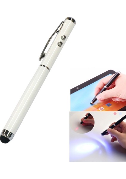 3 Aradan 1 Cep Telefonu Tablet Evrensel Kalem Beyaz (Yurt Dışından) fiyatları