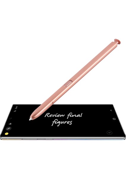Galaxy NOTE20 / 20 Ultra / Note 10 / Not 10 Artı Gül Altın Için Kapasitif Dokunmatik Ekran Kalemi Kalem (Yurt Dışından)