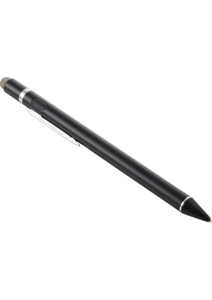1.5-2.3mm Şarj Edilebilir Kapasitif Dokunmatik Ekran Aktif Kalem Kara (Yurt Dışından)
