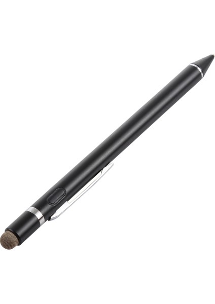 1.5-2.3mm Şarj Edilebilir Kapasitif Dokunmatik Ekran Aktif Kalem Kara (Yurt Dışından)