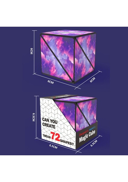 3D Çeşitli Geometri Uzaylı Manyetik Sihirli Küp Manyetik (Yıldızlararası Mavi) Yıldızlararası Mavi (Yurt Dışından) modelleri