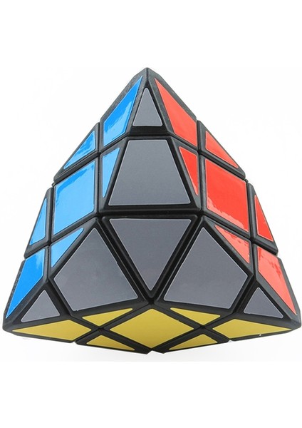 4 Köşeli Sihirli Küp Bulmaca Cubo Magico Black (Yurt Dışından)