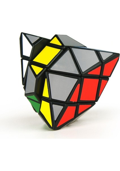 4 Köşeli Sihirli Küp Bulmaca Cubo Magico Black (Yurt Dışından)