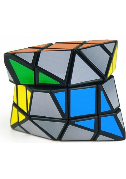 4 Köşeli Sihirli Küp Bulmaca Cubo Magico Black (Yurt Dışından)