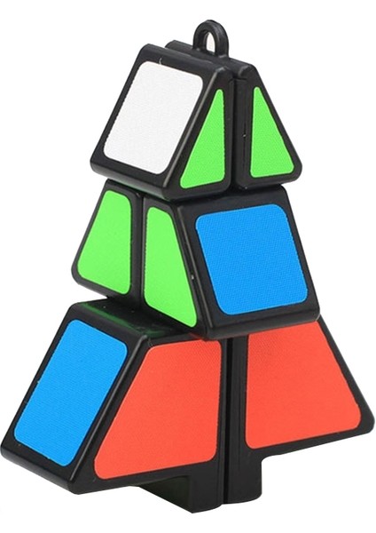 Yaratıcı Magic Cube Noel Hediye Kolye Çocuklar Eğitim Oyuncakları Siyah (Yurt Dışından)