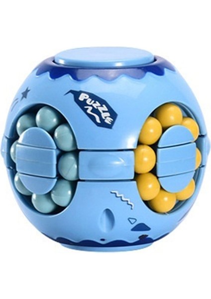 3 Adet Parmak Magic Bean Magic Cube Oyuncak 633-117M / Mavi Indigo Mavi Indigo (Yurt Dışından)