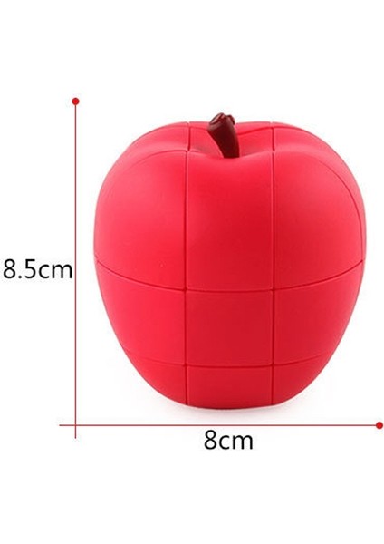 1: 1 Simülasyon Meyve Küpü, Renk: Apple Multicoor (Yurt Dışından)
