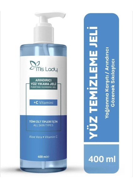 Arındırıcı Yüz Temizleme Jeli 400 ml