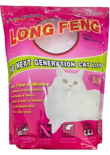 Long Feng Extra Kristal Silica Kedi Kumu 3.8 Lt