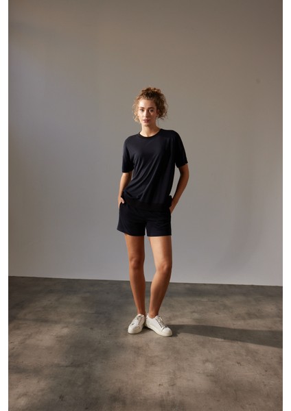 Kadın Soft Touch Lacoste Şort