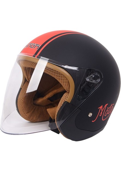 Sıcak 3c Motosiklet Yarım Kask 709ABS Kask (Yurt Dışından)