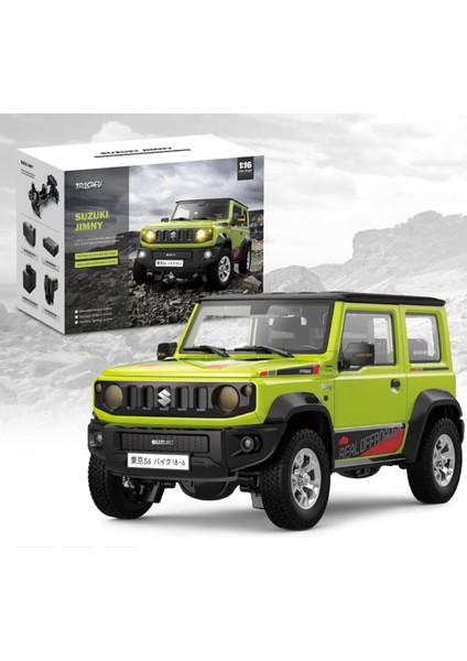 Suzukı Jımny Trasped Uzaktan Kumandalı Model Rc Araba 1/16 2.4g 3WD Şarjlı Offroad Jeep Arazi Aracı