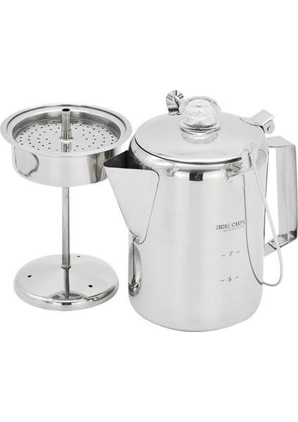 1.2l Açık 9 Fincan Paslanmaz Çelik Percolator Cezve (Yurt Dışından)