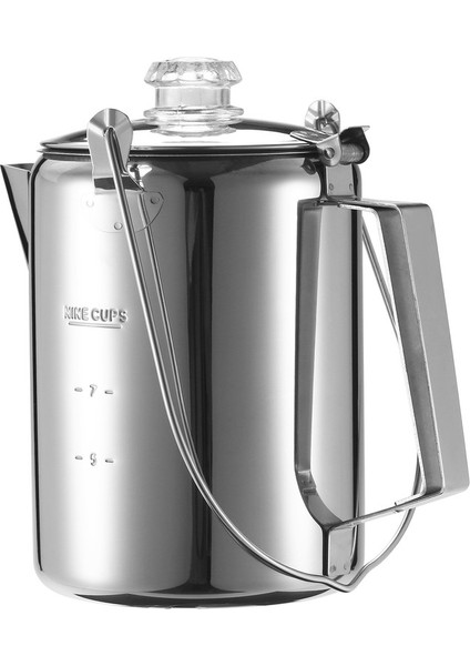 1.2l Açık 9 Fincan Paslanmaz Çelik Percolator Cezve (Yurt Dışından)