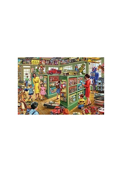 Ks Puzzle 200 Parça Toy Shop Oyuncak Dükkanı fiyatları