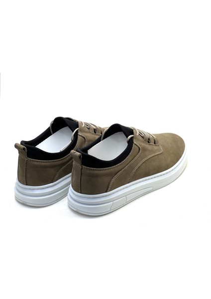 Hakiki Deri Erkek Günlük Sneaker Spor Ayakkabı, 3007
