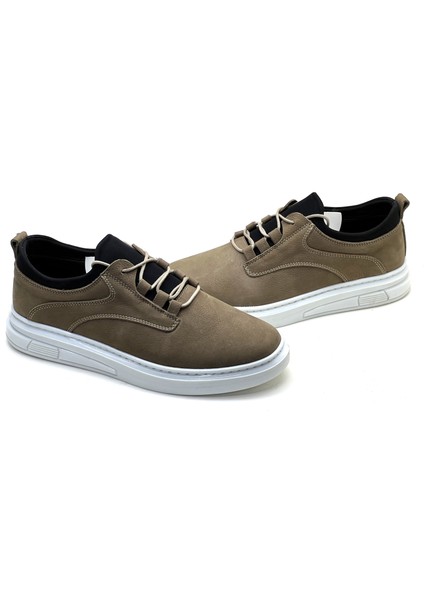 Hakiki Deri Erkek Günlük Sneaker Spor Ayakkabı, 3007