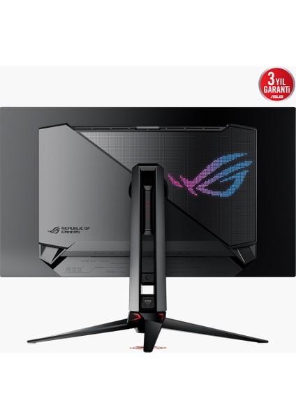 ASUS ROG SWIFT OLED PG32UCDM   31.5 GAMING 4K 3840x2160 0.03MS 240HZ DP HDMI USB-C VESA 3YIL EYECARE, FLICKER-FREE,DUSUK MAVI ISIK, YÜKSEKLİK AYARI USB-C PD90 W Monitör