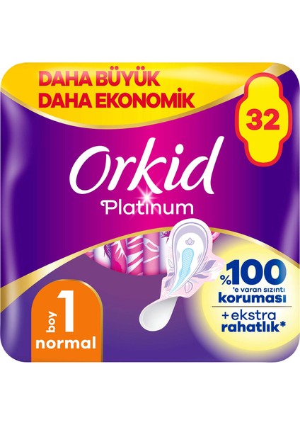 Platinum Normal (Boy 1) 32 adet Hijyenik Ped