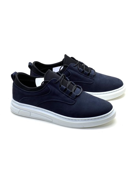 Hakiki Deri Erkek Günlük Sneaker Spor Ayakkabı, 3007
