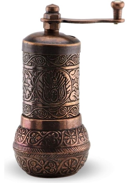 Bakır Renk Döküm Karabiber Öğütücü