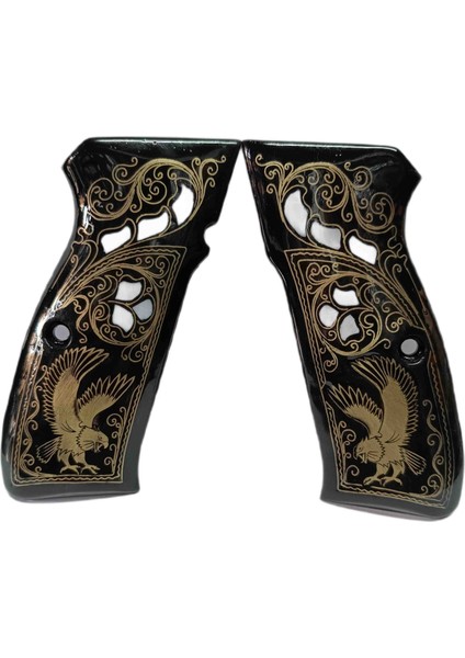 Cz 75 A B Serisi 16 Lı Çek Canik 55 Dahil Ahşap Kabze