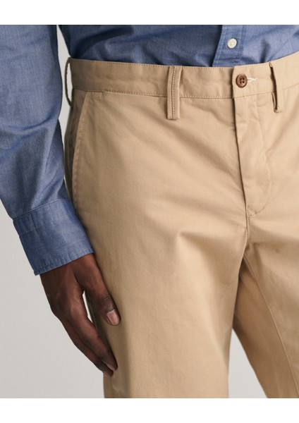 Erkek Bej Slim Fit Pantolon 1505221.248