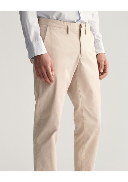 Erkek Krem Slim Fit Pantolon 1505221.34