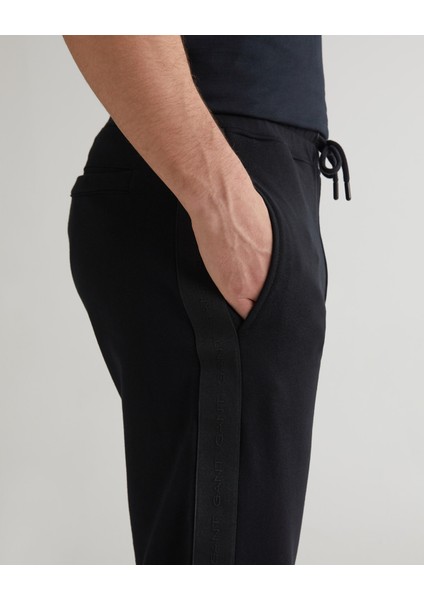 Erkek Siyah Regular Fit Eşofman Altı 2624134T.5