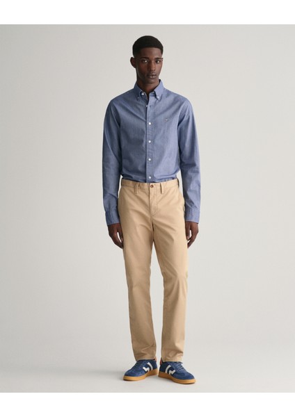 Erkek Bej Slim Fit Pantolon 1505221.248