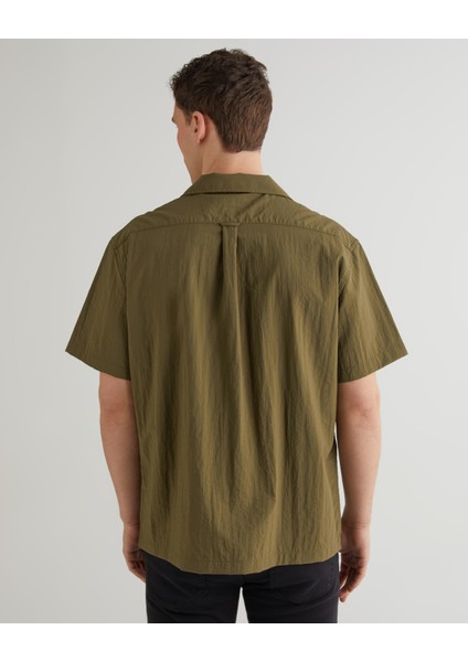 Erkek Yeşil Regular Fit Klasik Yaka Gömlek 3824114T.301 fiyatları