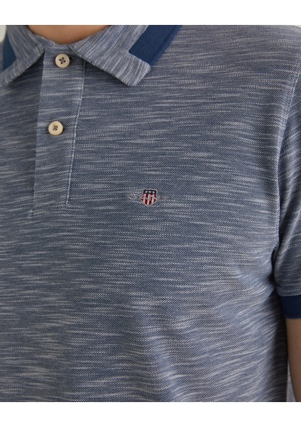 Erkek Mavi Regular Fit Logolu Polo 2424121T.403 indirimleri