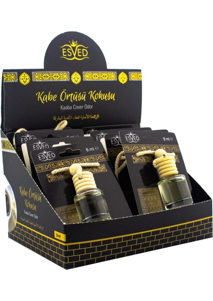 Kabe Örtüsü Kokusu Araba Kokusu 8ml 12LI