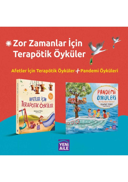 Afetler İçin Terapötik Öyküler - Pandemi Öyküleri 2 Kitap - Mehmet Teber