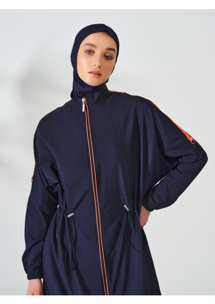 Biyeli Oversize Uzun Tesettür Mayo modelleri