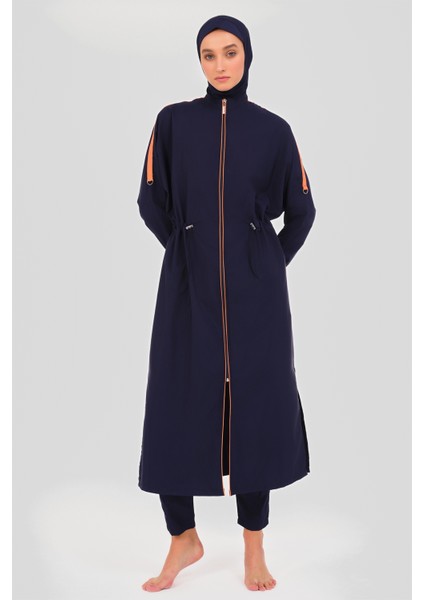 Biyeli Oversize Uzun Tesettür Mayo fırsatları