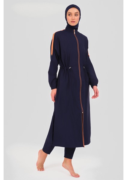 Biyeli Oversize Uzun Tesettür Mayo indirimleri