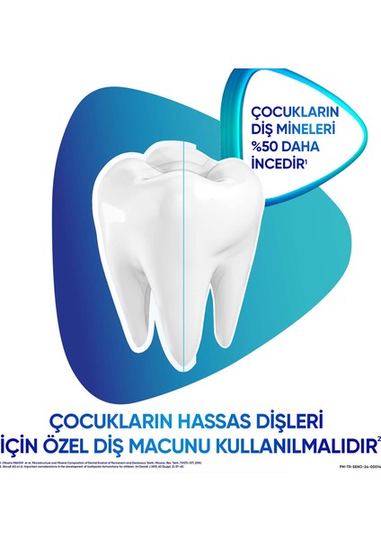 Promine 3-5 Yaş Çocuklar İçin Gün Boyu Çürüklere Karşı Koruyan Şekersiz Diş Macunu 50  ml