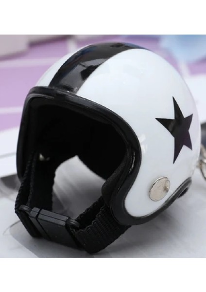 Motosiklet Kask Anahtarlığı Beyaz fırsatları