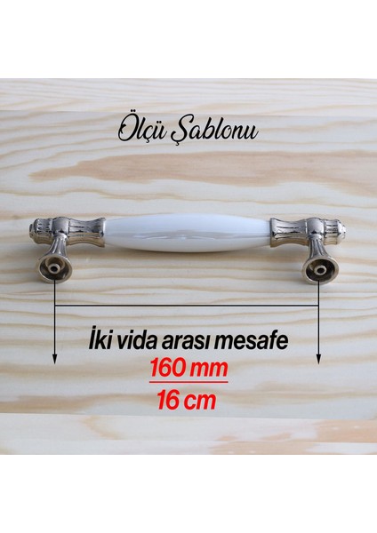 Gerçek Sedef Kulp Beyaz 160 mm Mobilya Çekmece Dolap Mutfak Kulpları Kulp Dolabı Kapak Kulbu fırsatları