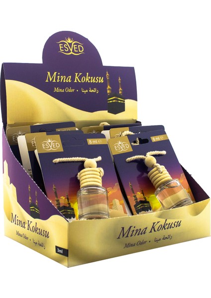 Mina Kokusu Araba Kokusu 8ml 12LI