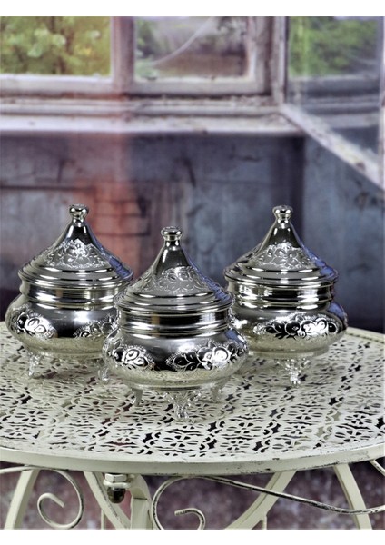 3 lü Sivri Bakır Baharatlık fiyatları
