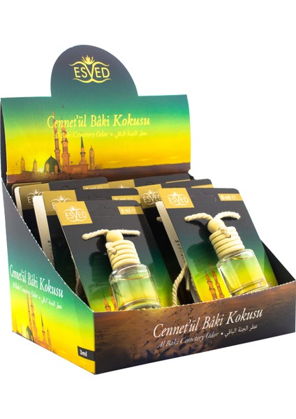 Cennetül Baki Kokusu Araba Kokusu 8ml 12LI